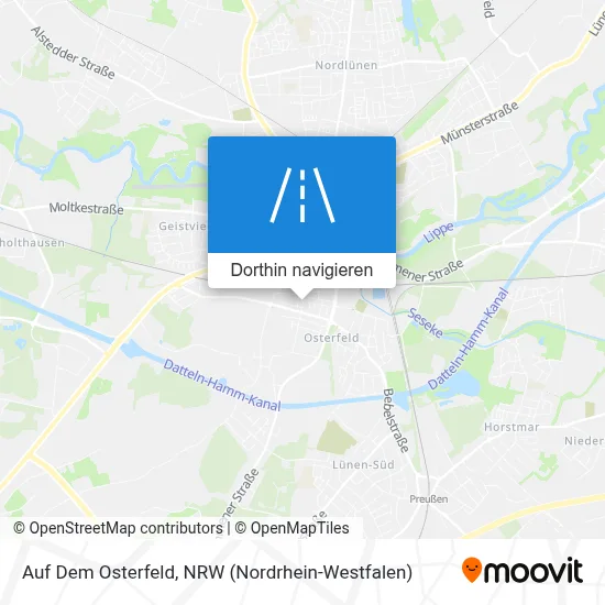 Auf Dem Osterfeld Karte