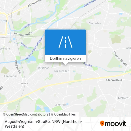 August-Wegmann-Straße Karte