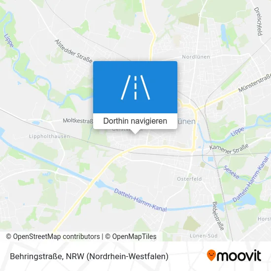 Behringstraße Karte