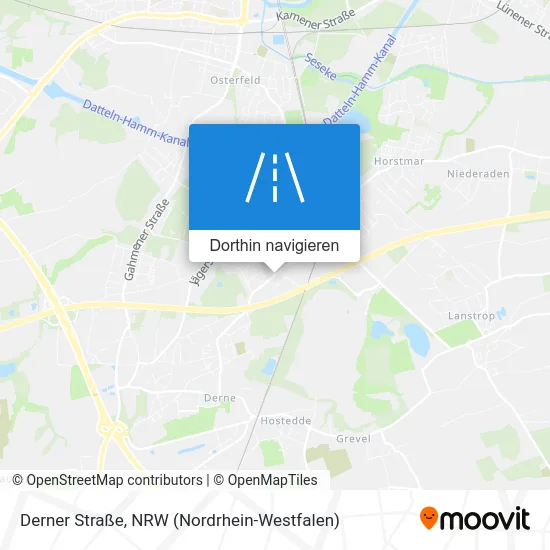 Derner Straße Karte