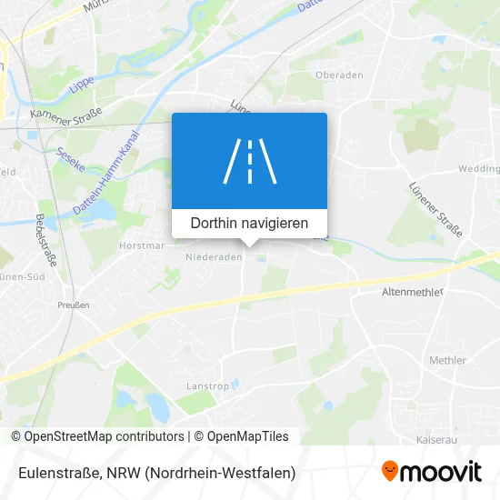 Eulenstraße Karte