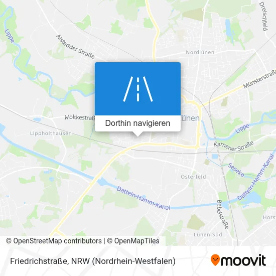 Friedrichstraße Karte