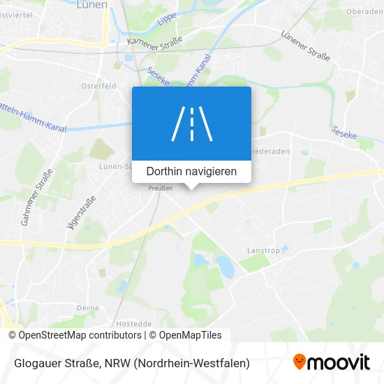 Glogauer Straße Karte