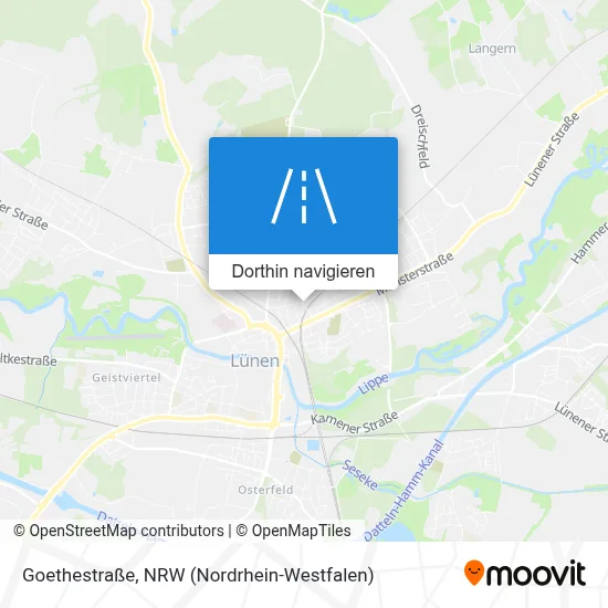 Goethestraße Karte