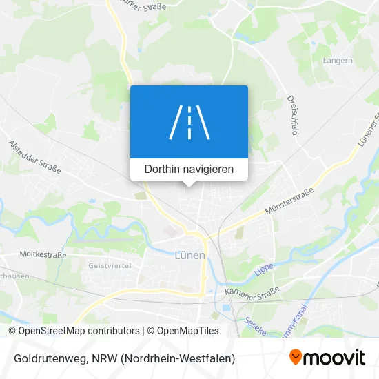 Goldrutenweg Karte