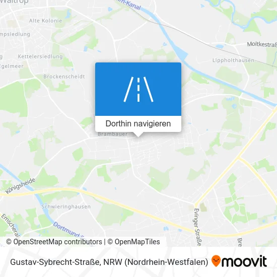 Gustav-Sybrecht-Straße Karte