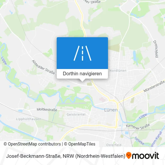 Josef-Beckmann-Straße Karte