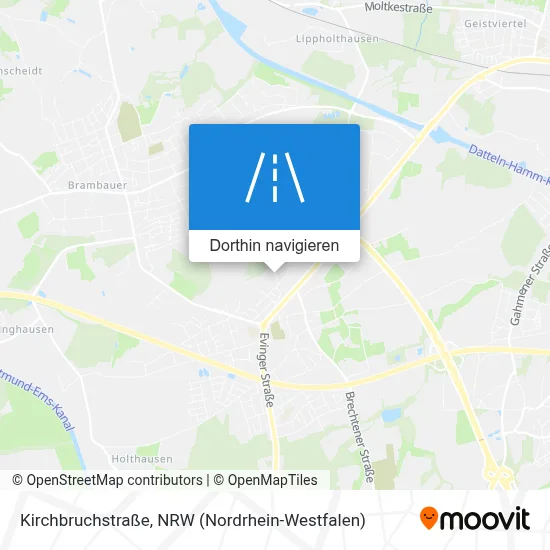 Kirchbruchstraße Karte