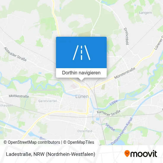 Ladestraße Karte