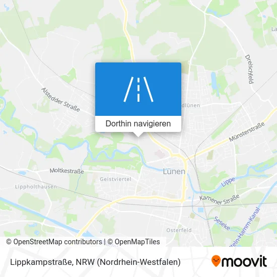 Lippkampstraße Karte
