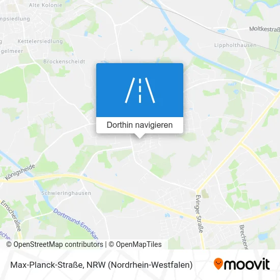 Max-Planck-Straße Karte