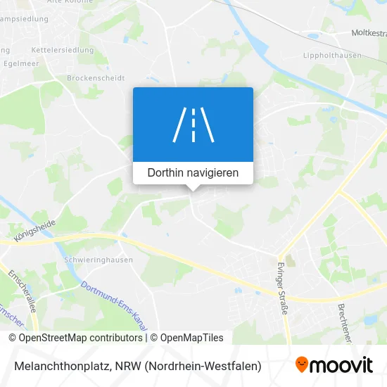 Melanchthonplatz Karte