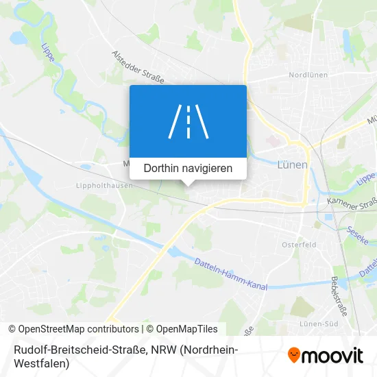 Rudolf-Breitscheid-Straße Karte