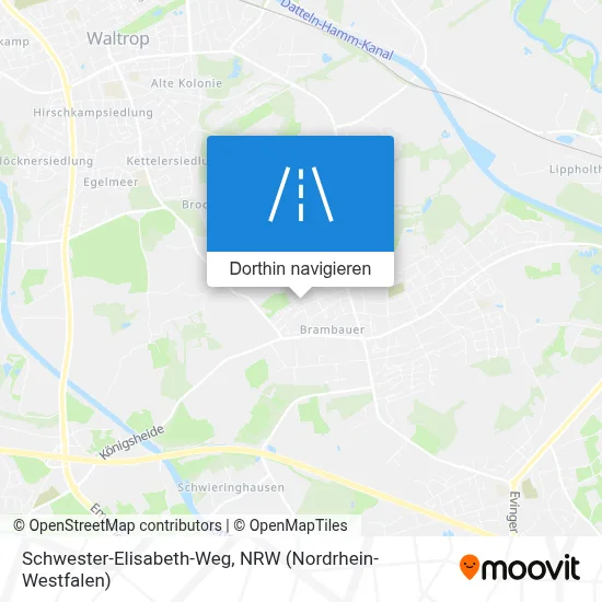 Schwester-Elisabeth-Weg Karte