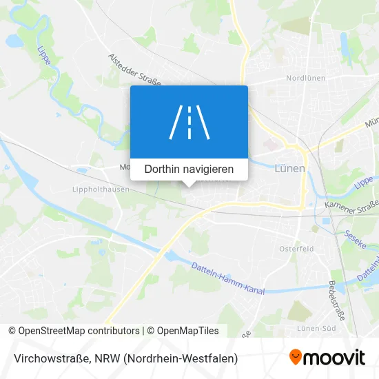 Virchowstraße Karte