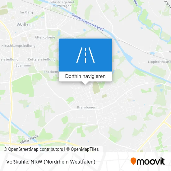 Voßkuhle Karte