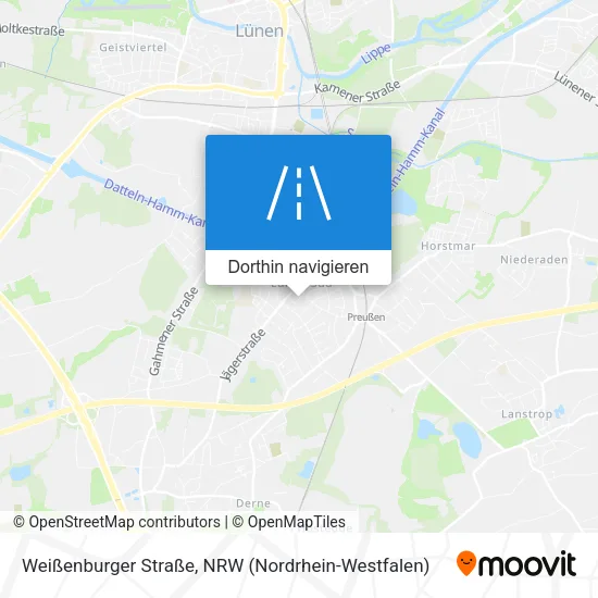 Weißenburger Straße Karte
