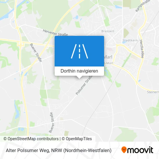 Alter Polsumer Weg Karte