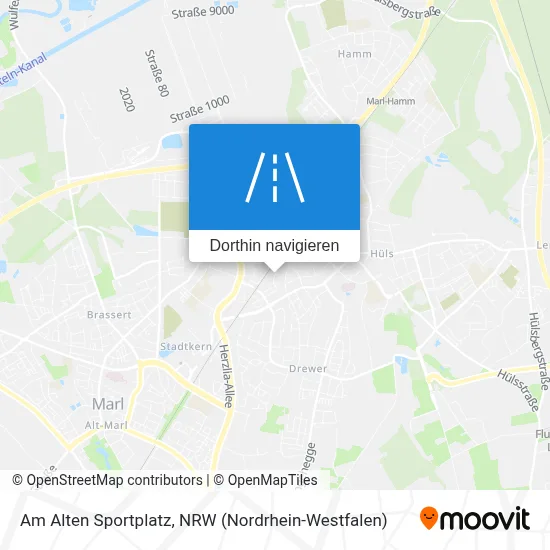 Am Alten Sportplatz Karte