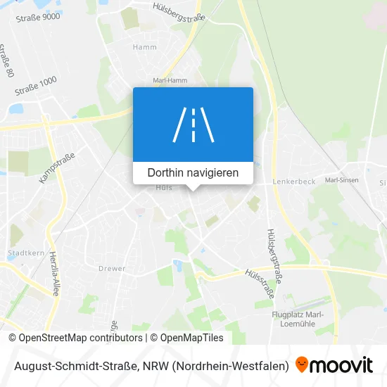 August-Schmidt-Straße Karte