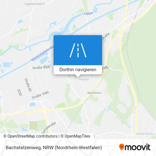 Bachstelzenweg Karte