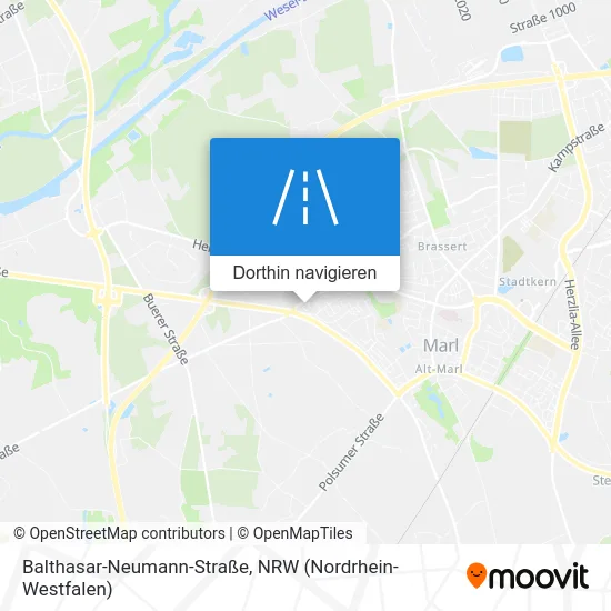 Balthasar-Neumann-Straße Karte