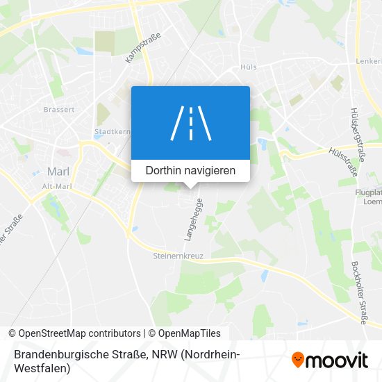 Brandenburgische Straße Karte