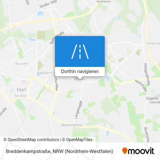 Breddenkampstraße Karte