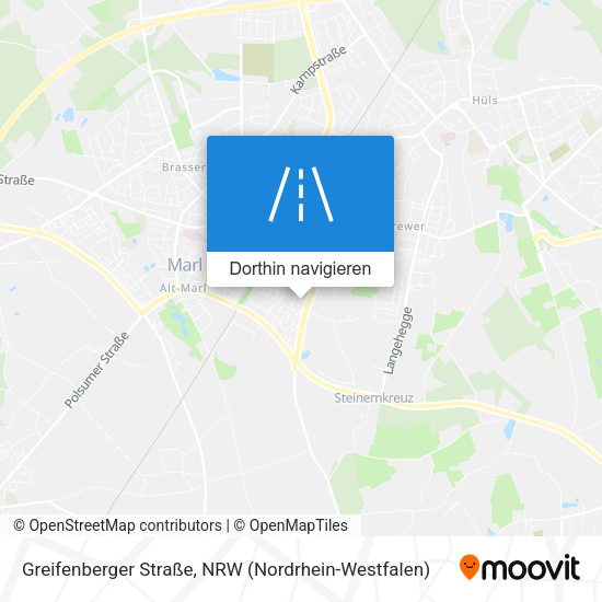 Greifenberger Straße Karte