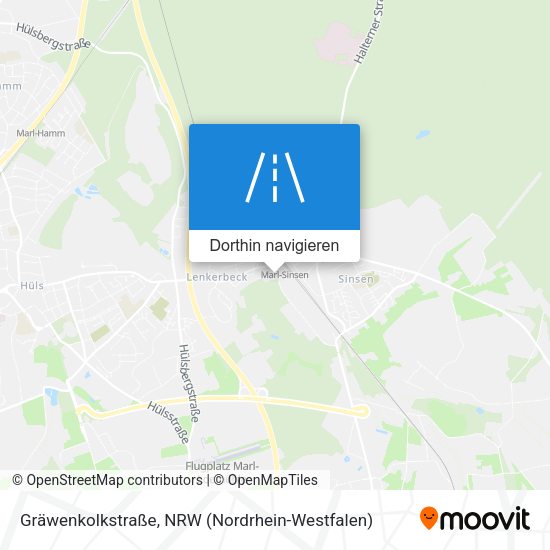 Gräwenkolkstraße Karte