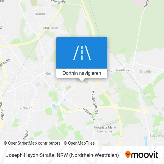 Joseph-Haydn-Straße Karte