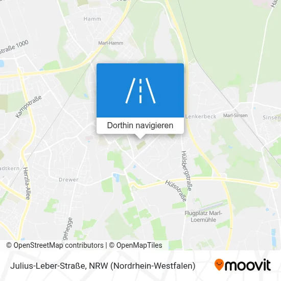 Julius-Leber-Straße Karte