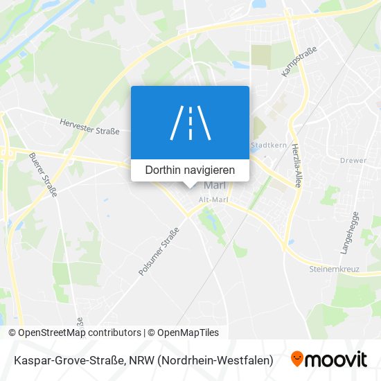 Kaspar-Grove-Straße Karte