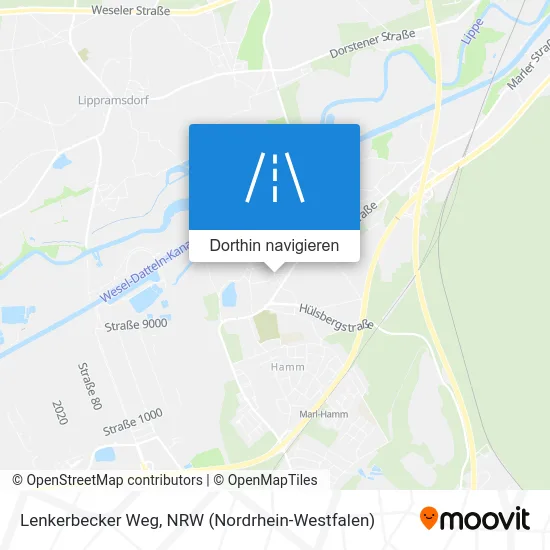 Lenkerbecker Weg Karte