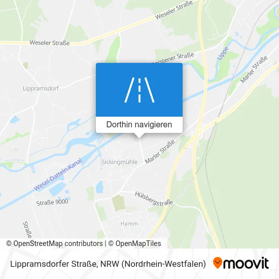 Lippramsdorfer Straße Karte