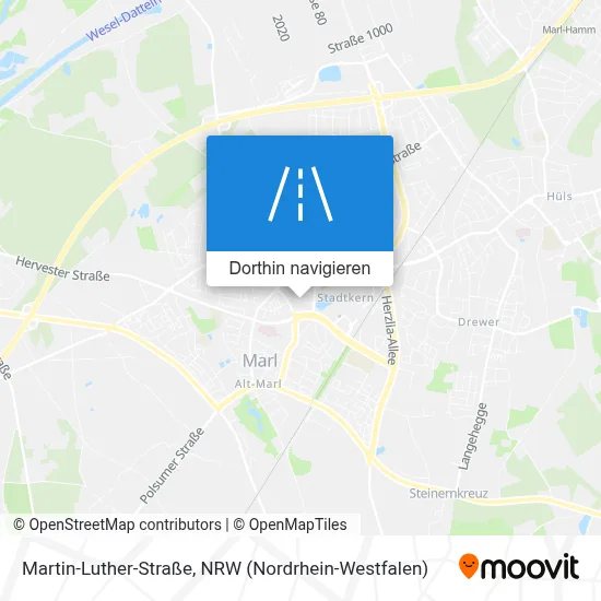 Martin-Luther-Straße Karte