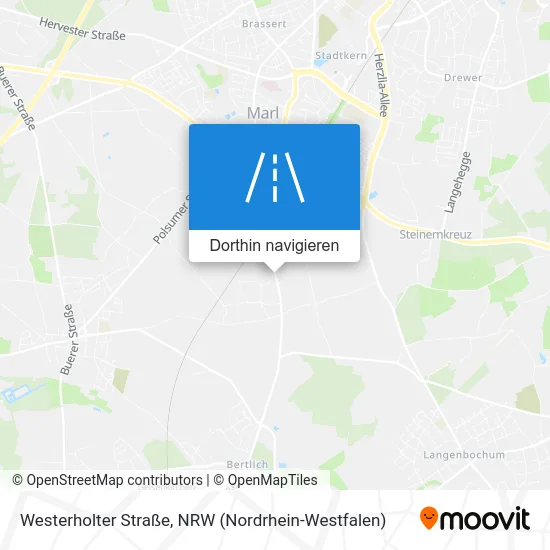Westerholter Straße Karte