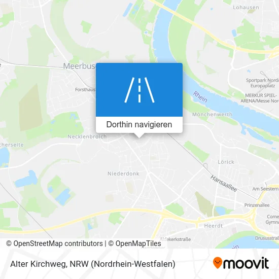 Alter Kirchweg Karte