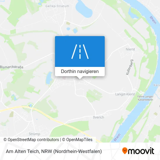 Am Alten Teich Karte