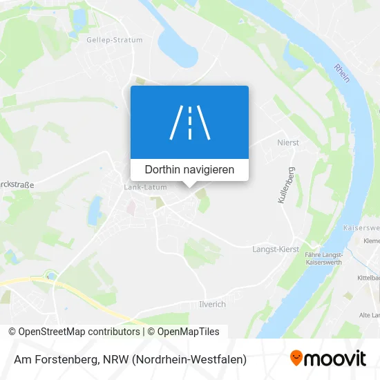 Am Forstenberg Karte