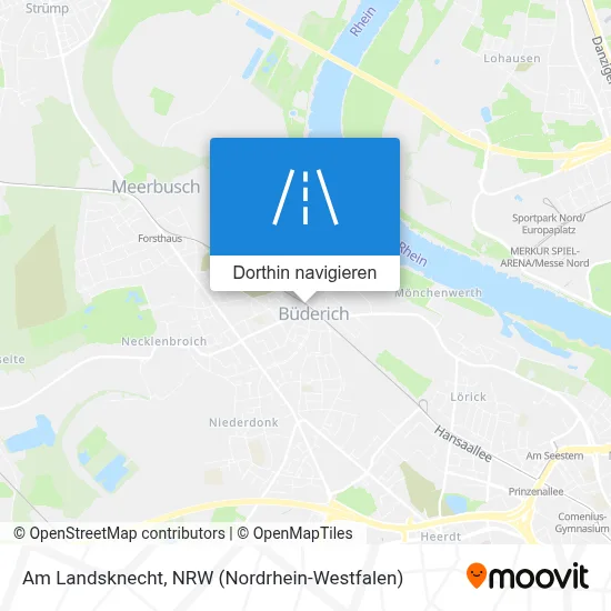 Am Landsknecht Karte