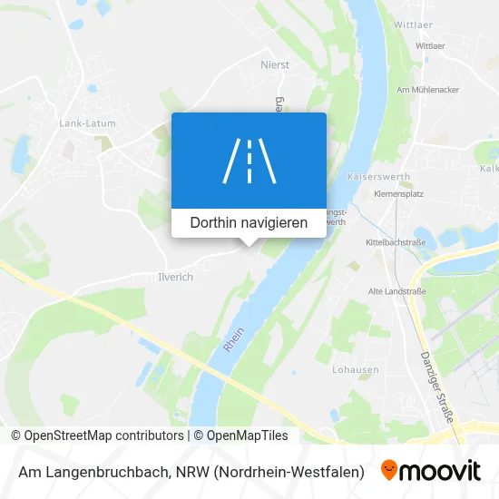 Am Langenbruchbach Karte