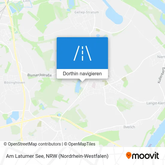 Am Latumer See Karte