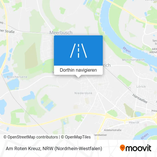 Am Roten Kreuz Karte