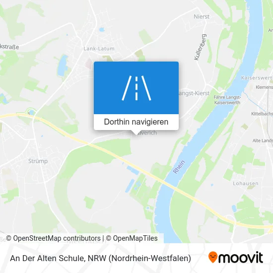 An Der Alten Schule Karte