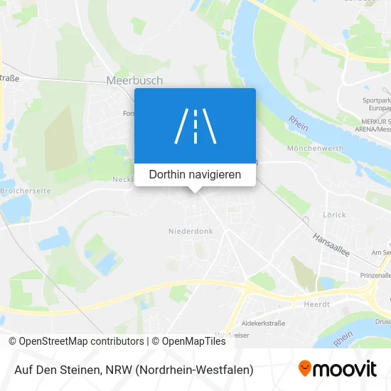 Auf Den Steinen Karte