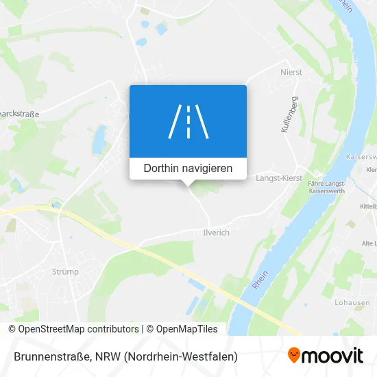 Brunnenstraße Karte