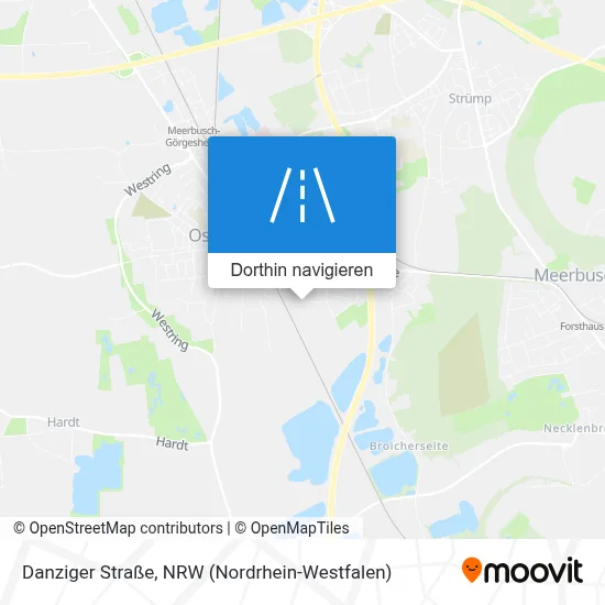Danziger Straße Karte