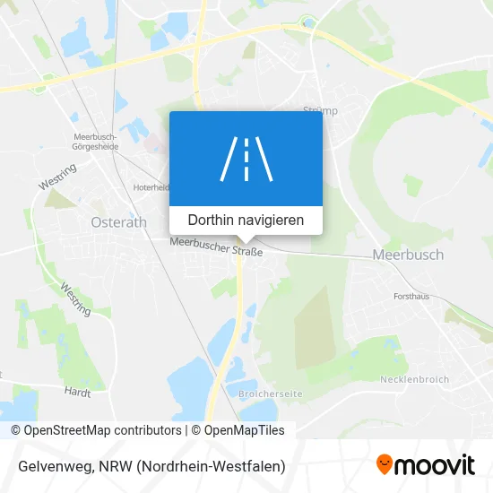 Gelvenweg Karte