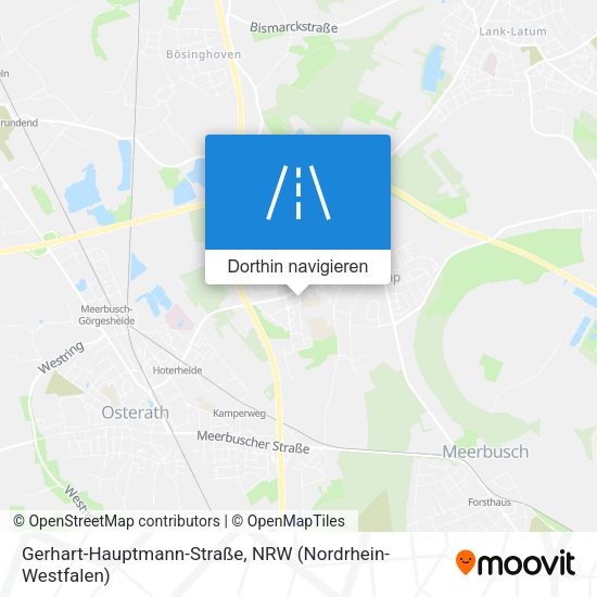 Gerhart-Hauptmann-Straße Karte